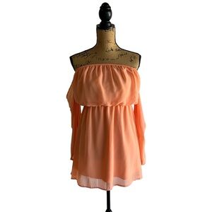 Off the shoulder dress